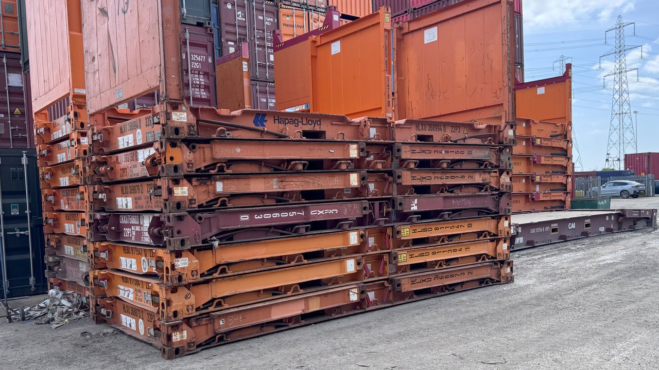 Flat Rack Containers Eastbourne