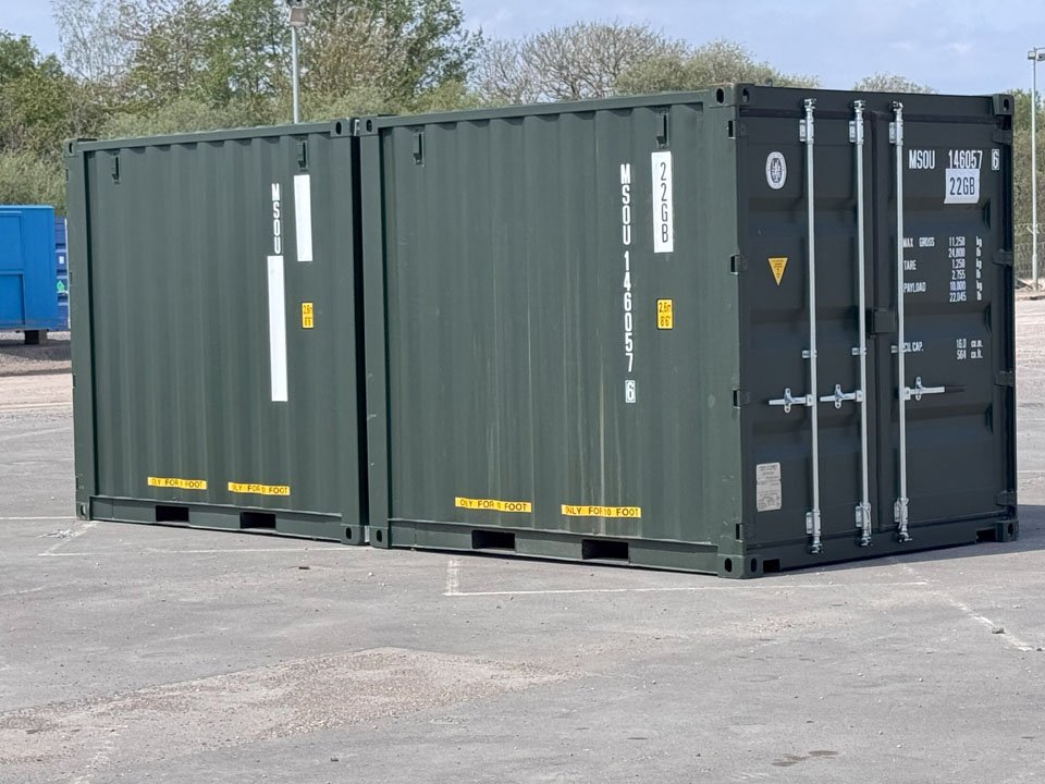 two 10ft Containers in southampton