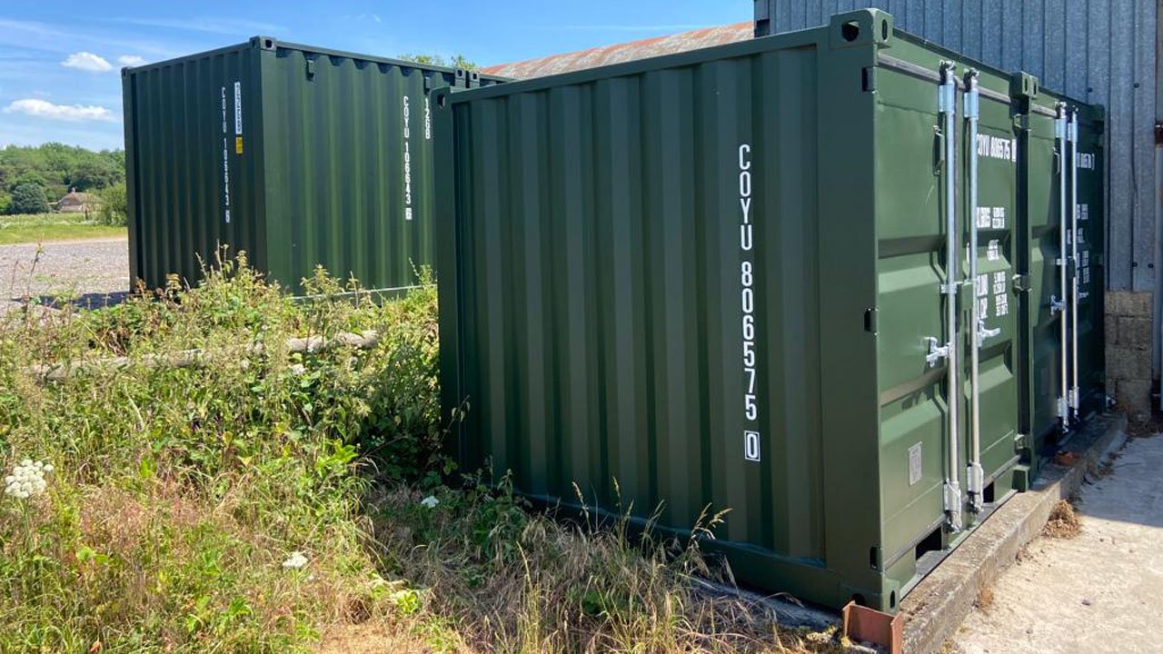 10ft storage containers