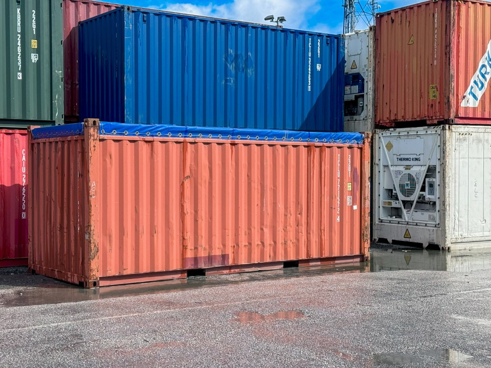 20ft open top Container